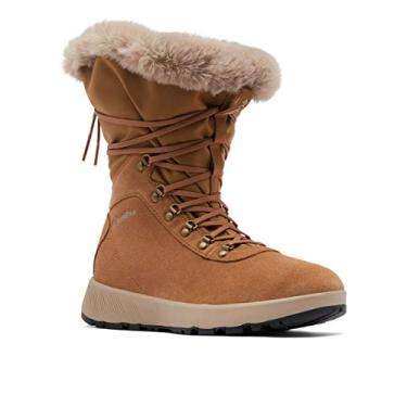 Imagem de Columbia Bota de neve masculina Slopeside Village Omni-Heat Hi, Alce, outono laranja, 38