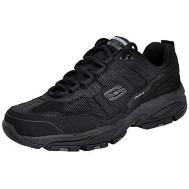Imagem de Skechers Tênis masculino Vigor 2.0 Trait Memory Foam, Preto, 38