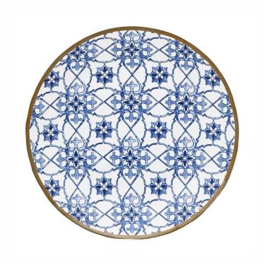 Imagem de Jogo De Pratos Fundos Em Porcelana Coup Com 6 Peças 21cm Oxford Blanc