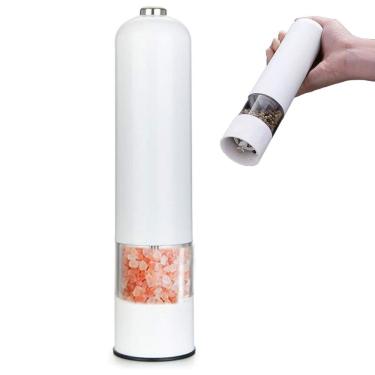 Imagem de Moedor Eletrico Tempero Condimento Pimenta Sal Cozinha Preparo Refeiçao Canela Cardamomo Triturador Automatico Receita