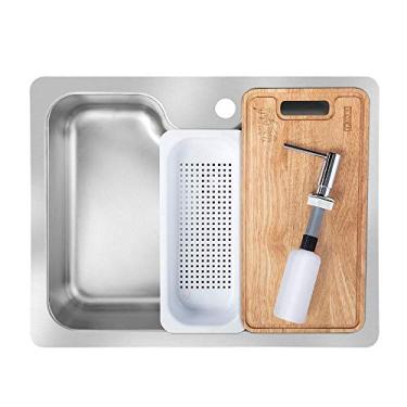 Imagem de Cuba Franke de Cozinha Bell BCX 110-55 TL 545 x 415 mm ref. 16098 (com acessórios)