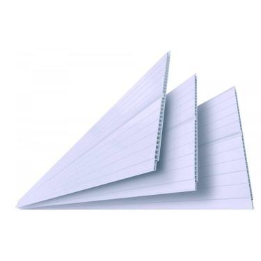 Imagem de Kit 20 Caixas com 120 M² Forro de Pvc Polifort 8mm X 20cm X 3m m² Branco Gelo
