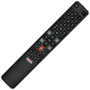 Imagem de Controle remoto tv tcl w-8027a vc-a8206 globoplay netflix - MB Tech