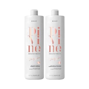Imagem de Shampoo e Condicionador BRAÉ Divine Anti-Frizz - 1L