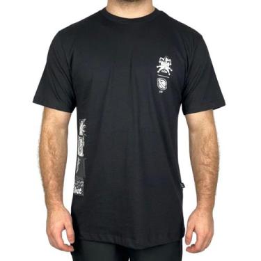 Imagem de Camiseta Lost Joker Quadrinhos Collab Preto, G, Preto