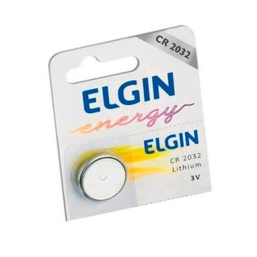 Imagem de Bateria 3.0v Lithium CR2032 1 Unidade Elgin - ELETROEXPRESS