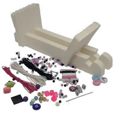 Imagem de Kit Pulseira Com Tear E Miçangas Infantil - Kits For Kids