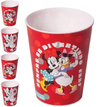 Imagem de Kit Copo Festa Aniversario Lembrança Minnie 320ml 5 Und - Plasutil
