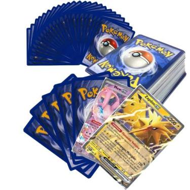 Imagem de ORIGINAL - Pacote de 50 cartas Pokemon + 1 Carta EX COPAG