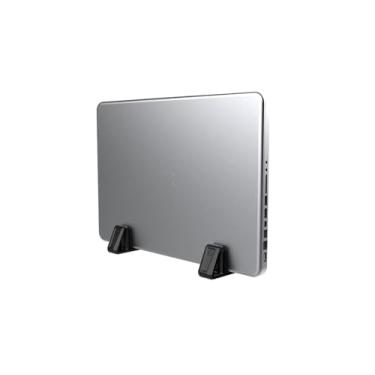 Imagem de Suporte Vertical Notebook Laptop Fechado 20mm Apoio De Mesa (Preto)