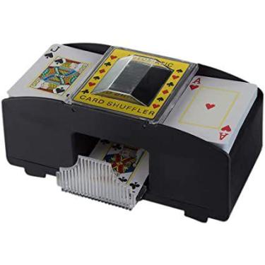 Imagem de Embaralhador Automático Misturador de Cartas Baralho 2 Decks - AG8434 