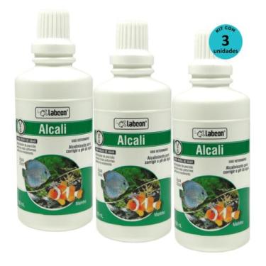 Imagem de Kit Alcon Labcon Alcalizante Alcali 100ml - com 3 unidades