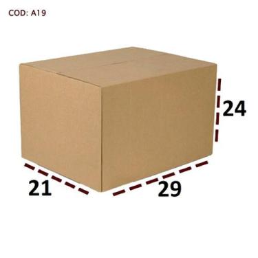 Imagem de 10 Caixas De Papelão 29 x 21 x 24 para Correios Sedex Mudanças Transpo