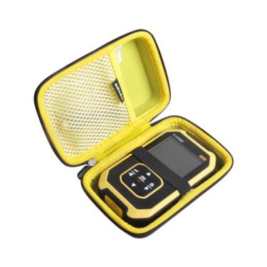 Imagem de Adada Estojo rígido de viagem para detector de radiação nuclear Geiger Counter - Dosímetro de radiação FNIRSI (zíper preto + amarelo)