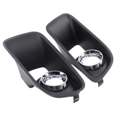 Imagem de MOTOKU Capa de farol de neblina dianteira do lado do motorista e do passageiro para Dodge Charger SRT8 2012-2014