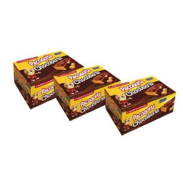 Imagem de Kit Com 3 Paçoquita Cobertura De Chocolate 24X18G - Santa Helena
