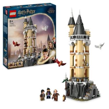 Imagem de LEGO Harry Potter Eulerei auf Schloss Hogwarts, Abenteuer-Set mit Spielzeug-Tieren und 3 Mini-Figuren, Spielzeug zum Film für Kinder, Geschenk für Mädchen, Jungen und alle Fans ab 8 Jahren 76430