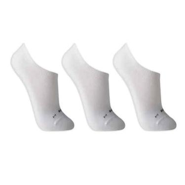 Imagem de Kit 3 Meias Sapatilha Invisivel Sport Lupo, 41/44