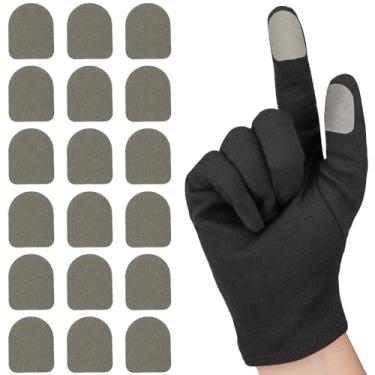 Imagem de ENPOINT Adesivos ultrafinos de tela sensível ao toque para luvas, luvas de motocicleta, adesivos de tela sensível ao toque, acessórios sensíveis para jogos móveis para PUBG Call of Duty Mobile