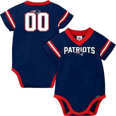 Imagem de Gerber Macacão unissex para bebês padrão NFL Jersey, cor do time, 3 a 6 meses