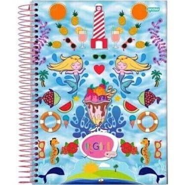 Imagem de Caderno Universitario It Girl Com 96 Folhas - Jandaia