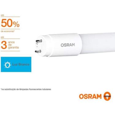 Imagem de Lâmpada Led Tubular Osram 9w(Eq18W) 950L 5000k Luz Fria Tubo - Osram/L
