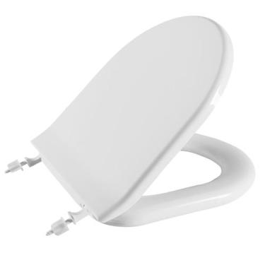 Imagem de Assento Almofadado Calypso Cinza Claro Tampa Vaso Incepa - ASTRA