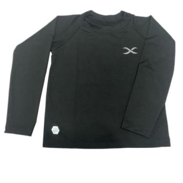 Imagem de Blusa Camisa Proteção Uv50 Solar Infantil 2 ao 16 Criança Praia Camise