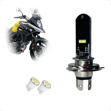 Imagem de Lâmpada Led H4 Thork 6000k 12v DL 1000 Vstrom 2003 2004 2005 2006 2007