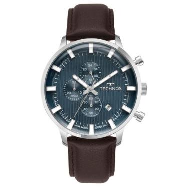 Imagem de Relógio Technos Masculino Grandtech Prata - JS15ENU/0A