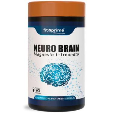 Imagem de Neuro Brain Magnésio L Treo nato 500mg 90 Capsulas Fitoprime