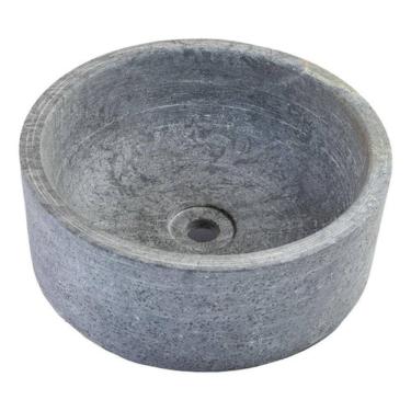 Imagem de Cuba Bojo Pia De Sobrepor Pedra Sabão Reto 35 Cm