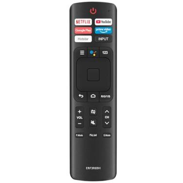 Imagem de Controle remoto infravermelho de substituição ERF3R69H compatível com Hisense TV 55H9040E Plus 55Q8020E 55Q8030E 65Q8020E 55H9E2 65H9100E Plus 55H9E Plus 65Q8040E 55Q8050E 65H9908E 50H7 GB 50H8C 55Q8E