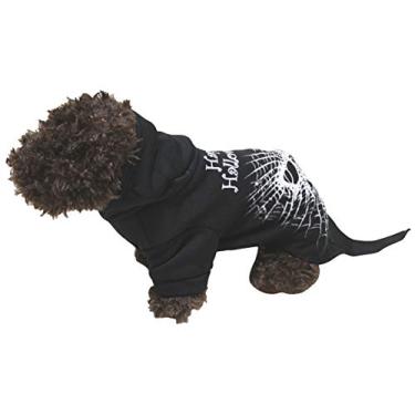 Imagem de Petitebella Fantasia de animal de estimação tema Halloween (kull, pequeno)