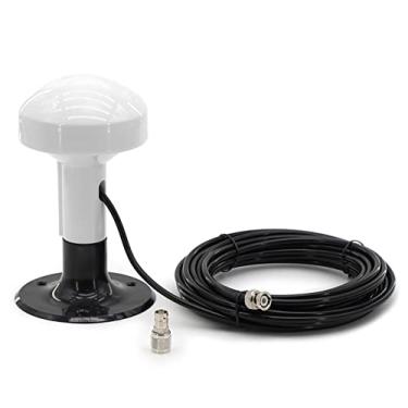 Imagem de NEWASHAN External Marine GPS Antenna Aerial for Garmin GPS GPSMAP GDU GNC NavTalk Pilot StreetPilot AIS Boat Ship Navigation Receiver Fishfinder Sounder+26ft Cable TNC Connector+BNC Adapter+Mount Base