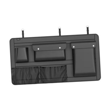 Imagem de JicSuXi Organizador de suspensão para banco traseiro de porta-malas de carro Bolsa de encosto de assento Acessórios práticos multifuncionais Bolsa de