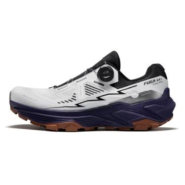 Imagem de KAILAS Tênis de corrida masculino FUGA EX 3 BOA Trail, leve, antiderrapante, respirável, para caminhada, Cinza prateado claro, 41