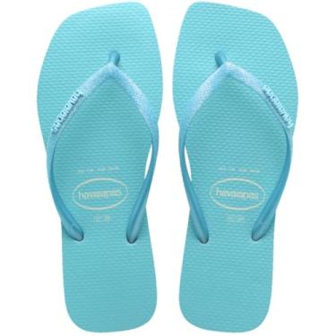 Imagem de Havaianas - Chinelo Havaianas Slim Square Glitter Neon Azul