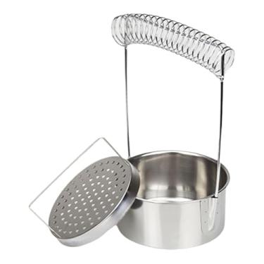 Imagem de UGPLM Organizador multifuncional de escova de pintura, com filtro removível, resistente à ferrugem, pote de limpeza, suporte para caneta de arte