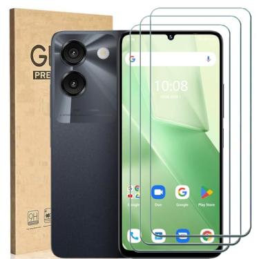 Imagem de Ranyi [Pacote com 3] Protetor de tela de vidro temperado para Foxx FOXXD Miro A67 C67 S67 (2024 6,7 polegadas), Película protetora de tela Foxx Miro A67, rigidez 9H, antiarranhões, sem bolhas, para