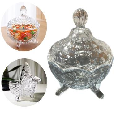 Imagem de Potiche Decorativo de Cristal Balairo Bomboniere Mini 12Cm