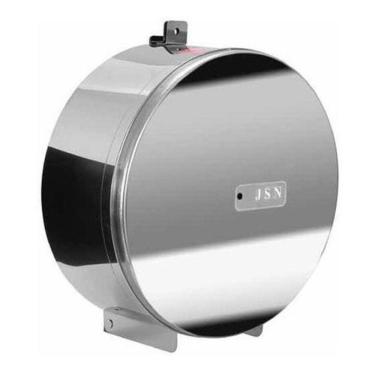 Imagem de Suporte Em Aço Inox 430 Com Porta Cadeado Para Papel Higie