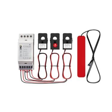 Imagem de IAMMETER ,Bidirecional,Trilho Din,Assistente Residencial,Zabbix,Nodered,Modbus Tcp/Rtu,Medição de Energia Líquida,Fase Dividida,150A,60Hz,Fcc,Monitor de Sistema Solar Fotovoltaico, (, )