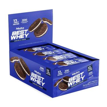 Imagem de Display Best Whey Bar c/ 12 Uni de 49g - Atlhetica Nutrition-Unissex