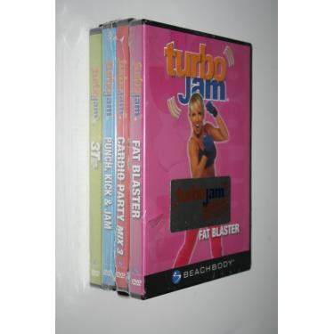 Imagem de Turbo Jam Maximum Results 4 DVD Set - Fat Blast, Cardio Party Mix 3, Punch Kick & Jam, & 3 Totally Tubular Turbo