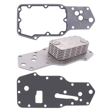 Imagem de ApplianPar Núcleo do refrigerador de óleo do motor com junta para Ram 2500 3500 4000 Freightliner MT35 MT45 MT55 5.9L