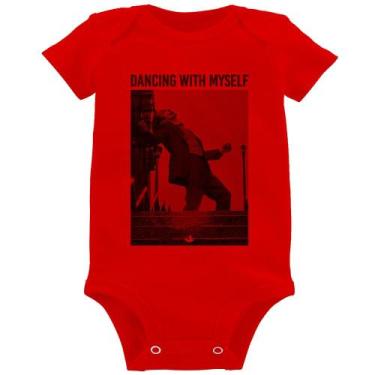 Imagem de Body Bebê Dancing with myself - Foca na Moda, Vermelho, GG