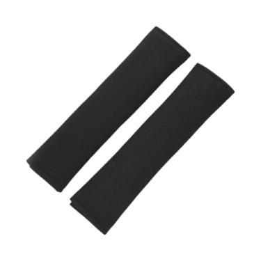 Imagem de Ｂｅｓｇａ 2 peças Tampas da maçaneta da porta da geladeira reutilizável Acessórios para decoração de cozinha de veludo reutil, Preto