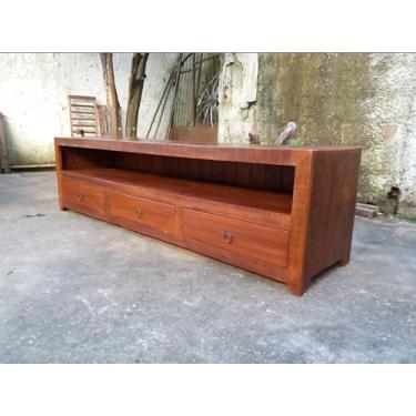 Imagem de rack 1,60 em madeira de demolição direto da fábrica