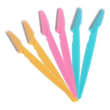 Imagem de 6 Lâminas Navalha Sobrancelha Rosto Depilação Dermaplane - JARIMPORTS